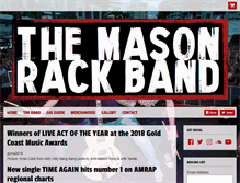 Tablet Screenshot of masonrack.com